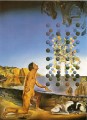 Dali Akt in Betrachtung vor den fünf regulären Körpern Kubismus Dada Surrealismus Salvador Dali